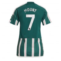 Manchester United Mason Mount #7 Bortatröja Kvinnor 2023-24 Korta ärmar